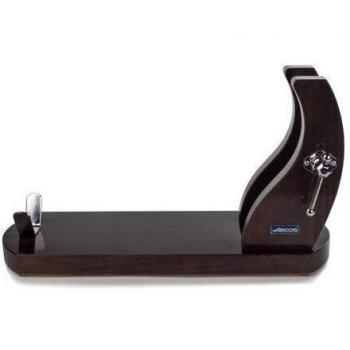 Arcos Pack Soporte Cuchillo Jamonero, Marrón, Acero_Inoxidable