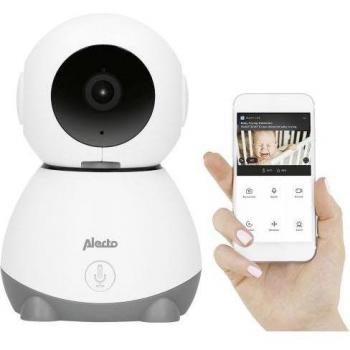 Alecto Smartbaby10 - Monitor de bebé WiFi con cámara HD, control a distancia y app para smartphone