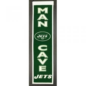 NFL lana hombre cueva Banner - 49174, 8 x 32, New York Jets