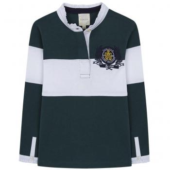 Gocco Polo Manga Larga Raya Ancha, Verde