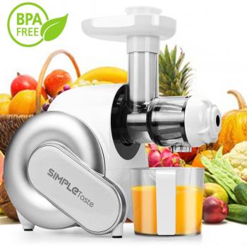 SimpleTaste extractor de zumo eléctrico, licuadora, exprimidor de frutas y verduras