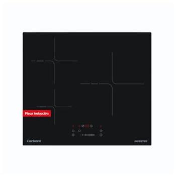 Placa de Inducción Corberó CCIM374 - 7400W, 3 Zonas de Cocción, Zona Extra Grande 29 cm, Control Táctil, Función Booster, Color Blanco