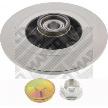 Disco de freno MAPCO 15137, tipo de producto: disco de freno, características: fabricado en acero, diseño ventilado para mejor refrigeración, alta resistencia al desgaste, compatible con vehículos específicos según la referencia 15137