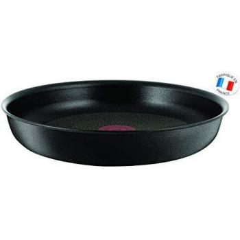 Tefal Ingenio Expertise - Sartén de aluminio de 22 cm, antiadherente con extra de titanio, aptas para todo tipo de cocinas incluido inducción, compatible con mango extraíble