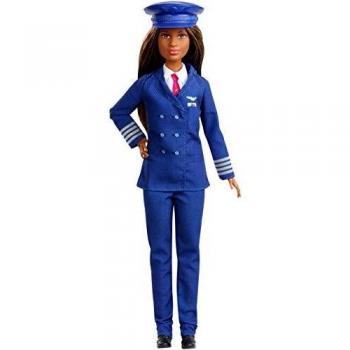 Barbie gfx25 career 60th doll i can be a pilot with pilotzs hat brunette