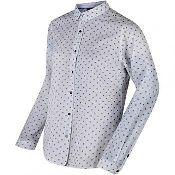 Regatta Camisas Meena Mujer, Mujer, RWS081 90018L, Blanco, 46