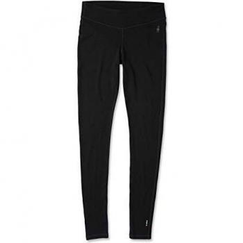 Malla Térmica Larga Smartwool Merino 250 Negra Mujer - XL