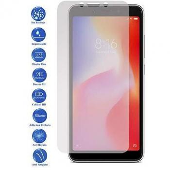 Todotumovil Protector de Pantalla Xiaomi Redmi 6 de Cristal Templado Vidrio 9H para movil