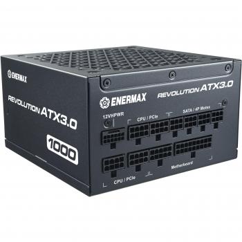 Enermax Revolution D.F. 1000W ATX 3.0 Negro 80 Plus Gold Full Modular con PCIe 5.0