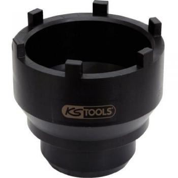 Llave para tuercas ranuradas de 3/4 con 6 espigas para Mercedes y MAN, 95-115 mm - KS Tools