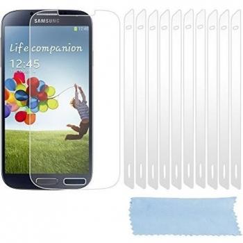 Cadorabo Funda para Samsung Galaxy S4 Pantalla de Vidrio Templado Completo en Transparente – Cristal Antibalas Pelíula Protectora