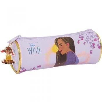 Estuche Portatodo Redondo Disney Wish Safta 7x20x7 cm