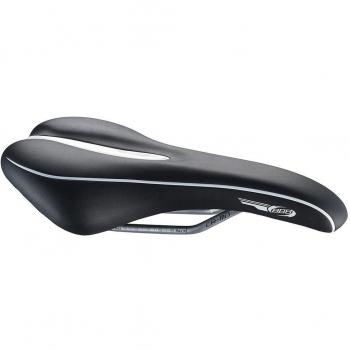 BBB Sportcomfort BSD-73 Sillín, Unisex Adulto, Negro, 150 mm x 280 mm