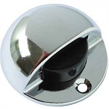 BRINOX Tope Puerta Luxe, Cromado, 4.4x2.8x1.9 cm