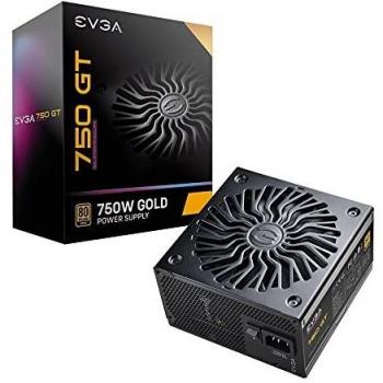 EVGA PSU 750W, GT, 80PLS, 4PCS, EU