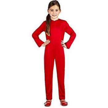DISFRAZ MONO COLOR ROJO TALLA 10-12 AÑOS TAMAÑO INFANTIL