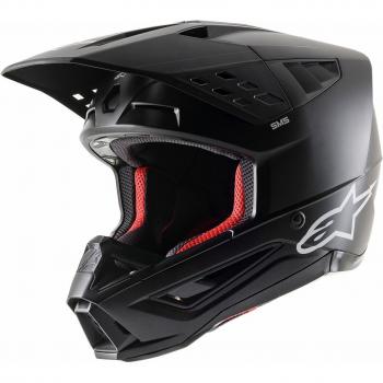 Alpinestars Casco de motocross S-M5 Solid 2024 - Negro (XL)