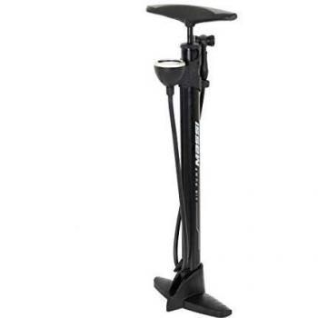 Massi CM-F03 Taller HP Inflador, Bomba de Aire para Bicicleta, Negro, Talla Única