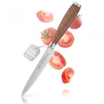 RÖSLE Masterclass Universal Utility Knife with Serrated Edge, 12 cm, Made in Solingen