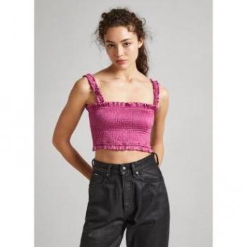 Top Pepe Jeans Mujer Divinity Rosa