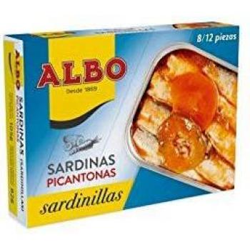 Albo Sardinillas, Sardina Pilchardus, Picantonas, 138g