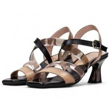 Zapatos de Piel Multicolor Desert para Mujer con Tacón - Hispanitas CHV232635 Talla 41