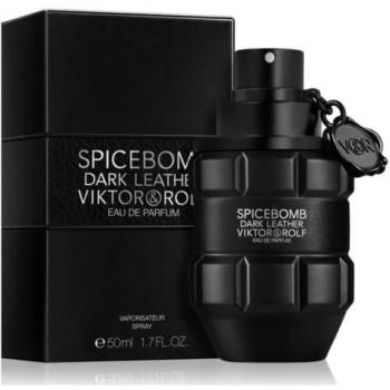 Viktor & Rolf Spicebomb Dark Leather Eau de Parfum - 50 ML, fragancia para hombre, aroma intenso y especiado con notas de cuero, ideal para ocasiones especiales y uso diario