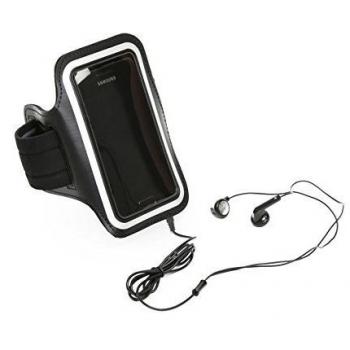 PLATINET Omega POSB 5 Brazalete Caso Negro Funda para teléfono móvil - Fundas para teléfonos móviles