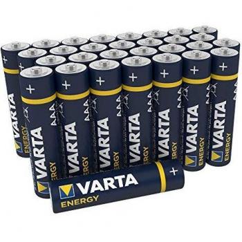 Varta Energy - Pack de 30 Pilas Alcalinas AAA / LR03 / Micro
