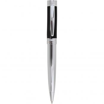 Bolígrafo Clásico Cerruti 1881 Zoom Personalizable Cromo/Negro