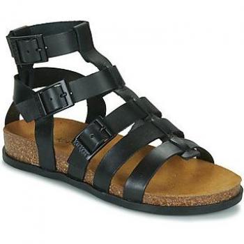 Sandalias de Mujer y Niña KICKERS KICK ALEXA 8 en Negro, con diseño de cuero