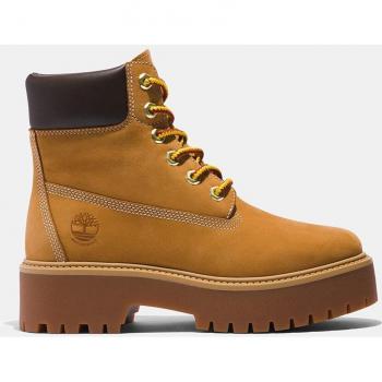 Timberland Stone Street 6-Inch Lace-Up Waterproof Boot for Women in Yellow, Size: 5