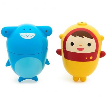 Munchkin Lanzachorros de Baño, 2 Muñecas, Modelos Surtidos