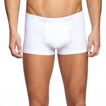 Hanro Men's Cotton Superior Stretch Trunks, White, Size XXL