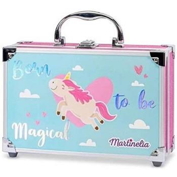MARTINELIA-Maltetin De Belleza Unicornio con Purpurina 25X17,5X8,5 Cm, Color no Aplica