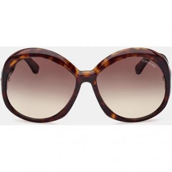 Tom Ford Womens Ft1010 52B Annabelle Dark Havana Sunglasses - Brown - One Size