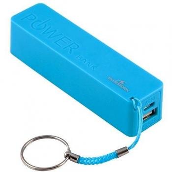 BlueStork BS-PW-BK2F/BL - Batería universal, 2000 mAh, color azul