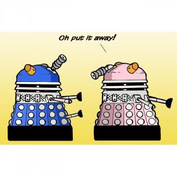 Twizler Funny tarjeta con Daleks – en blanco Tarjeta – tarjeta de felicitación de cumpleaños – humor Tarjeta – tarjeta de aniversario – día del padre tarjeta – día de la madre tarjeta – adolescente Tarjeta – día de San