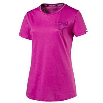 PUMA Athletic tee W Camiseta, Mujer, Rosa, 12