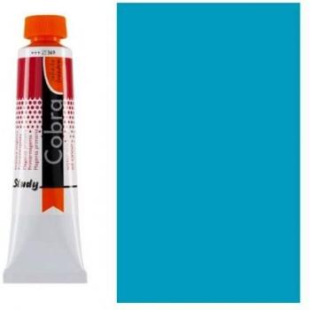 Talens Cobra Study Acuarela ölfarbe, Ver descripción, 522 Türkisblau, 40 ml