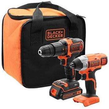 Negro & Decker 18V Kit combinado BCK21S1S