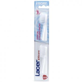 Cepillo Dental Eléctrico Adulto Recambios Blanco 2 Unidades - Lacer
