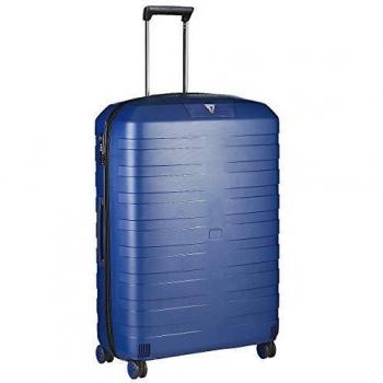 Roncato Box 4.0 Maleta Mediana Expansible Azul, Medida: 69 x 49 x 26/29 cm, Capacidad: 80/90 l, Pesas: 3.20 kg