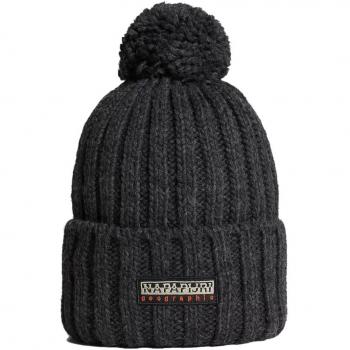Napapijri Fea 2 Bobble Hat - Dark Grey Melange - One Size - Male