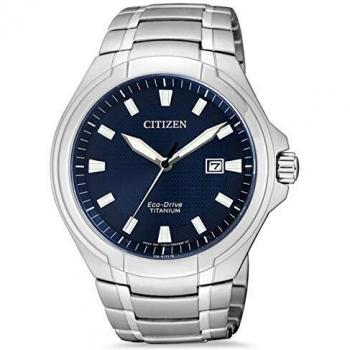 CITIZEN Mens Analogue Quartz Watch with Titanium Strap BM7430-89L