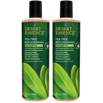 Desert Essence: Tea Tree Daily Replenishing Shampoo, 12.9 oz