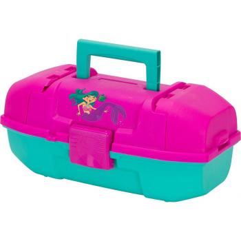 Plano 500102 Youth Mermaid Tackle Box - Pink/Turquoise