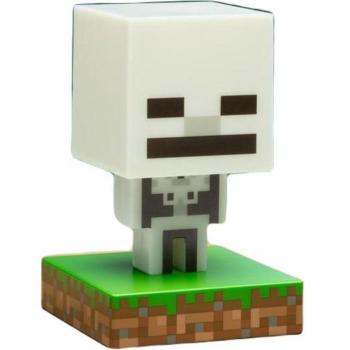 Lámpara Icon Minecraft Esqueleto Paladone