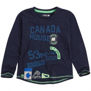 Canada House Camiseta Badges niño, Talla 12A/Y