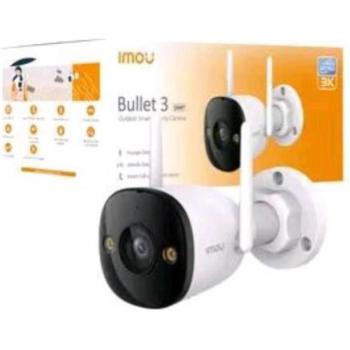 Imou Cámara IP bala 3 5MP IPC-S3EP-5M0WE-0360B - Cámara de seguridad IP Exterior, resolución 2880 x 1620 píxeles, instalación en techo o pared, color blanco